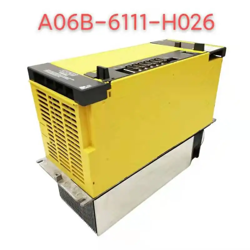 Used Fanuc Servo Drive A06B-6111-H026 #H550 Amplifier Module For CNC Machine