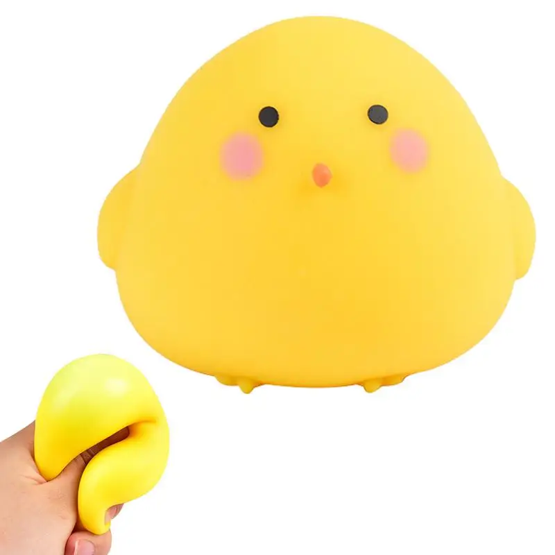 

Cartoon Chicken Squeeze Toy Grab And Snap Hand Toy Funny Reduce Pressure Animals Fidget Toy Stress Relief Funny Halloween Tricky