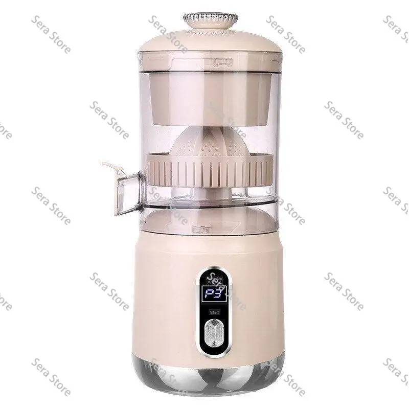 Portable Electric Juicer Mini Juice Extractor Orange Juice Machine Automatic Pulp Separation Fruit Blender Compact Travel Juice