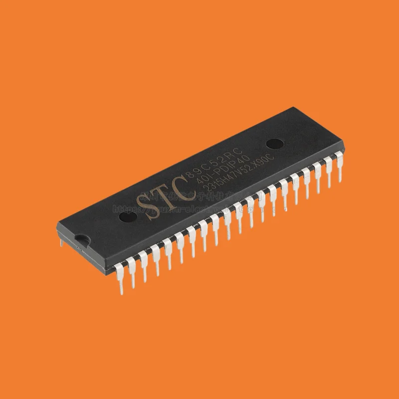 10pcs/Original genuine direct insertion STC89C52RC-40I-PDIP40 microcontroller chip