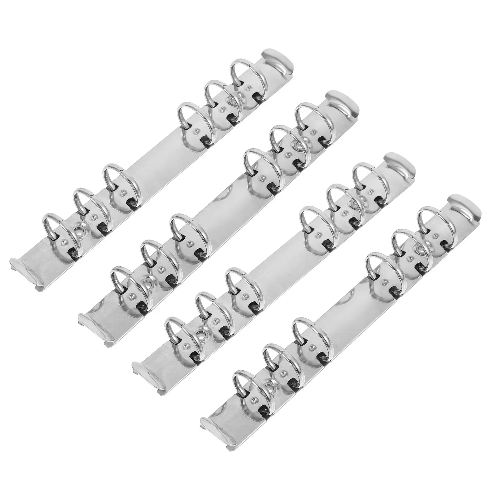 

4 Pcs Loose Binder A5 Multifunctional Practical Segmented Creative File Clip Stationery Comb