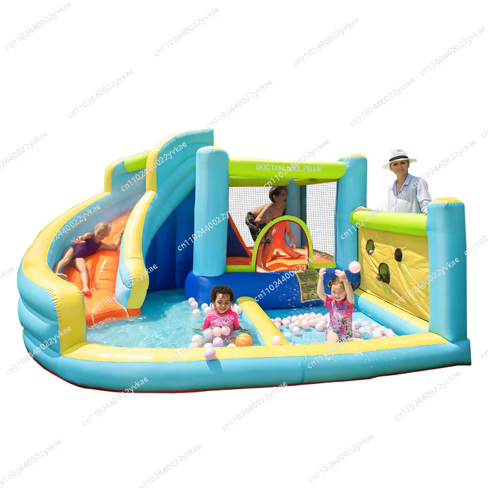 

Home Inflatable Castle New Home Castle Indoor Children's Paradise Inflatable Jumping Bed Small Inflatable Castle
