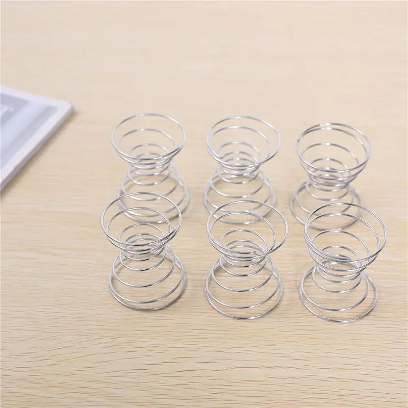 A56P-6 قطع حامل نبات الهواء حاوية الهواء Tillandsia حامل نبات الفولاذ المقاوم للصدأ رفوف العرض قاعدة الأناناس الهواء