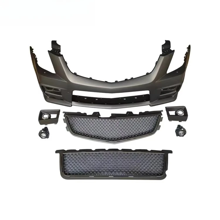 

2nd-Gen CTS Upgrade Black Wind Front Bumper Assembly PP Plastic Body Kits For CTS II V Style Bodykit