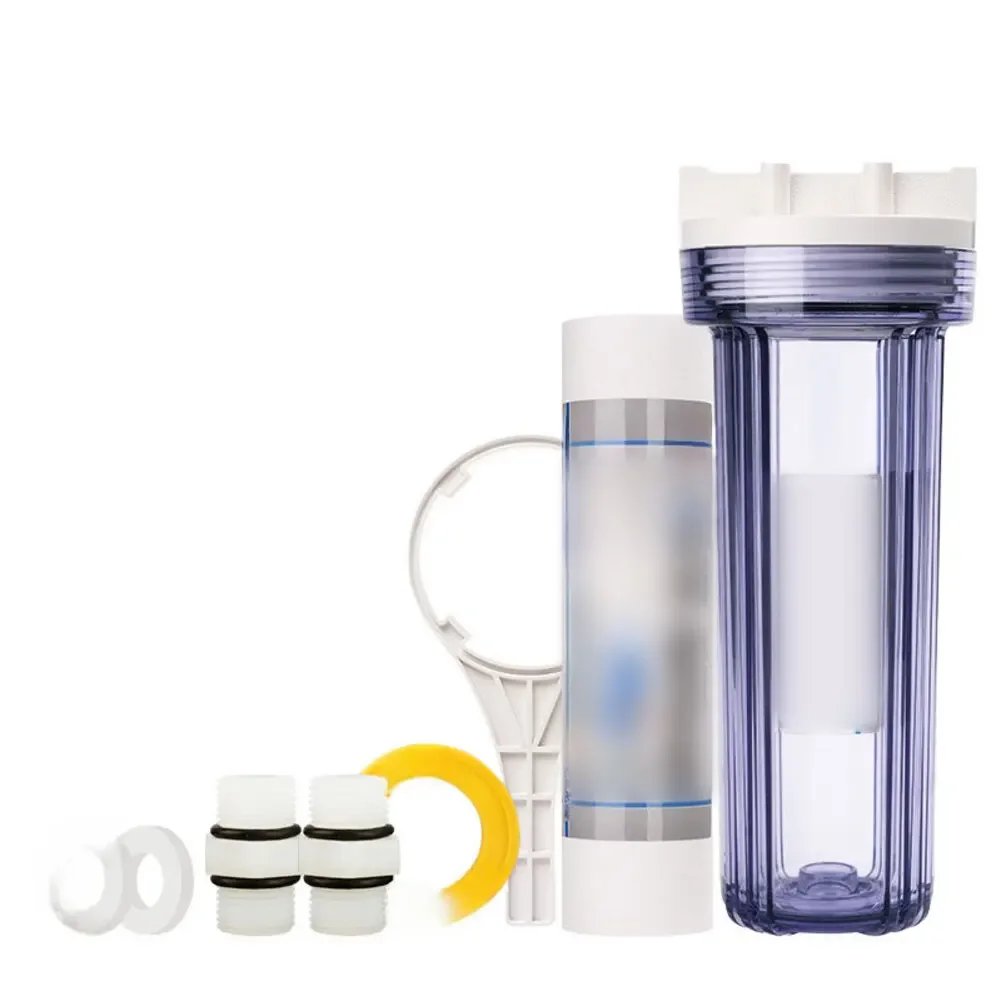 

10-дюймовая герметичная бутылка с фильтром для воды для систем садов, песка и гравия с предварительным фильтром из полипропилена и хлопка