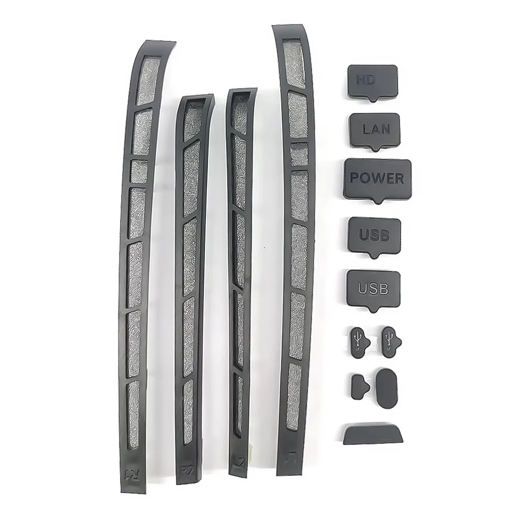 مجموعة سدادات الغبار من السيليكون ، قابس مقاوم للغبار ، غطاء مضاد للغبار لـ PS5 Slim ، بلاي ستيشن 5 Slim ، ملحقات وحدة التحكم ، 12 في 1