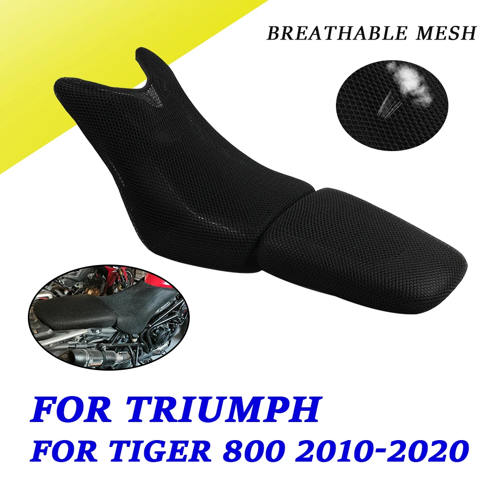 

For Triumph Tiger 800 XC XCa Tiger800 XCx XR XRt XRx Motorcycle Accessories Seat Cushion Cover Thermal Protection Guard Mesh