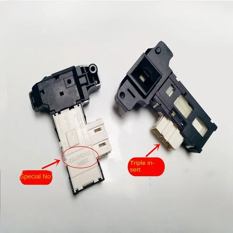 1PC 2098947 Washing Machine Door Lock For Rongsheng/ Hisense Drum Washing Machine Door Lock Switch  Parts 2204254277K3