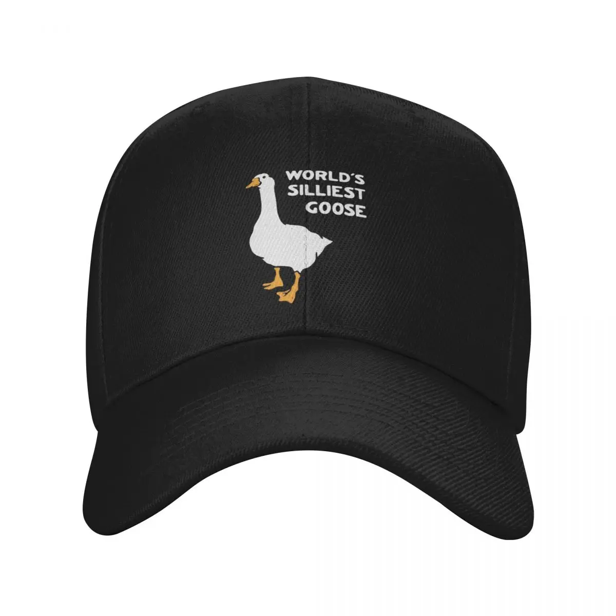 Worlds Silliest goose gods silly goose funny Duck duck goose geese flock honk get the bonk Good for the gander wate Baseball Cap