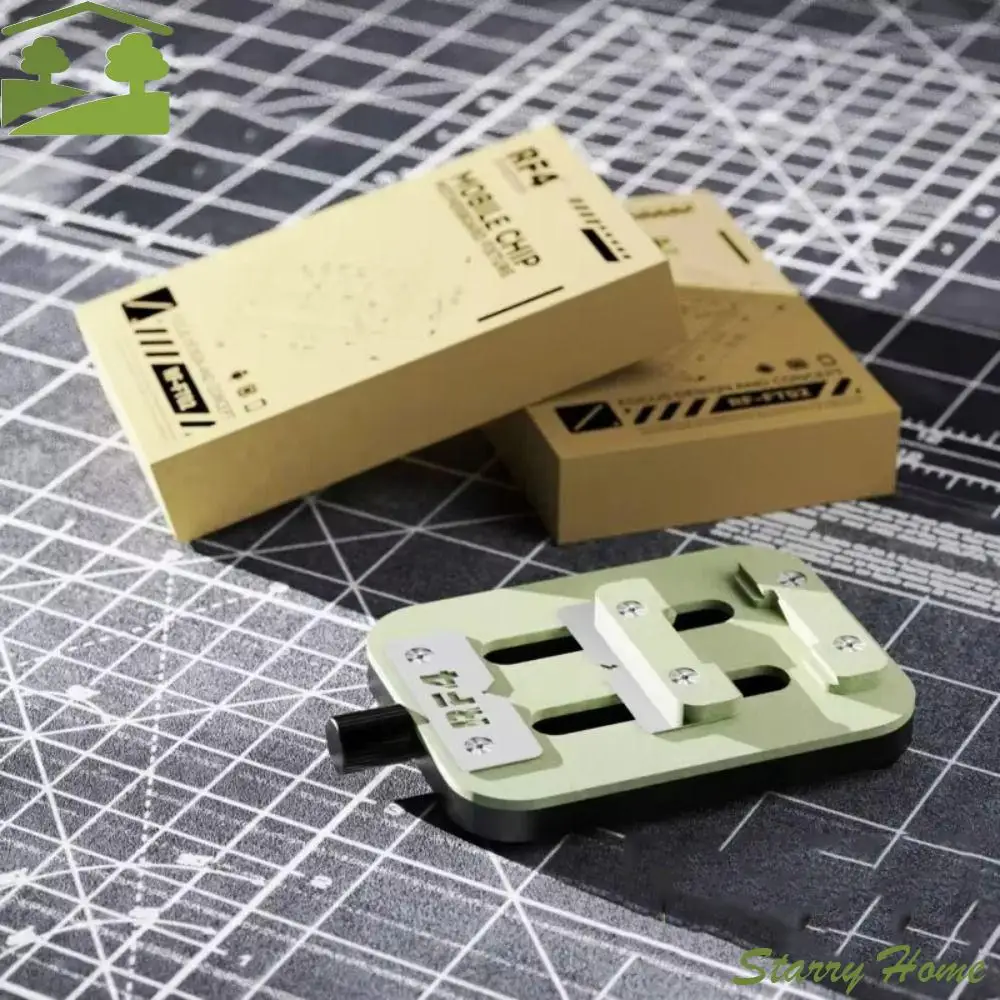 

Heating Resistant Fixture Chip PCB Fixture De-soldering Repair Clamping Holder Fixing Fixture Mini Fixture CPU IC Clamping Tool