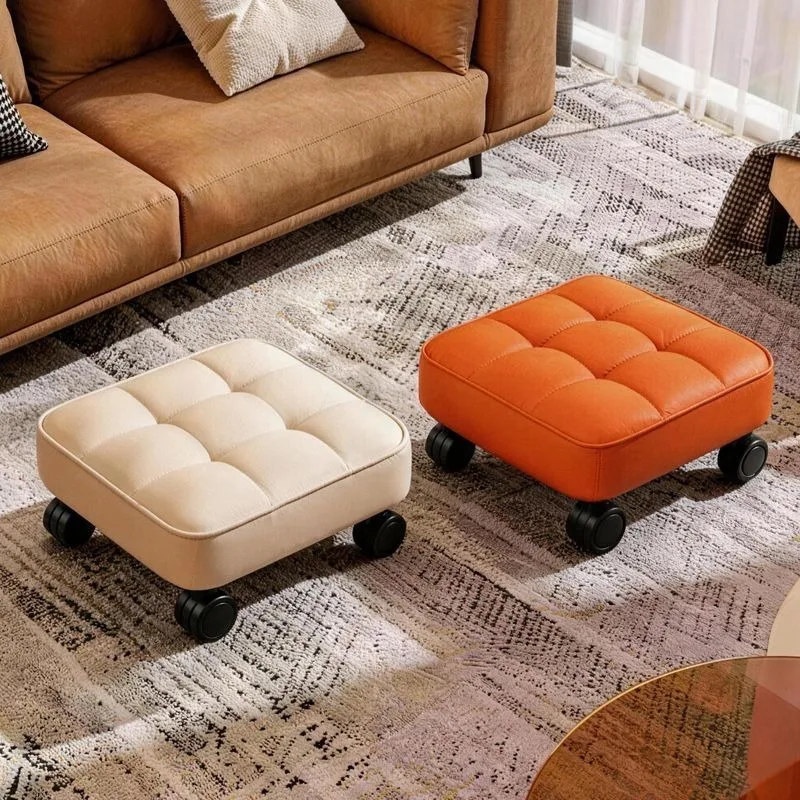 Pulley low stool household stool living room with baby toddler artifact lazy beauty sewing children's express bench universal image 2
