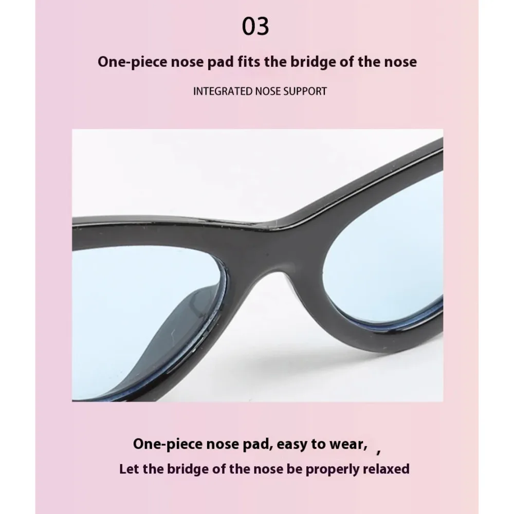 نظارات عين القط للنساء ، نظارات بإطار صغير ، نمط جديد ، موضة الموضة