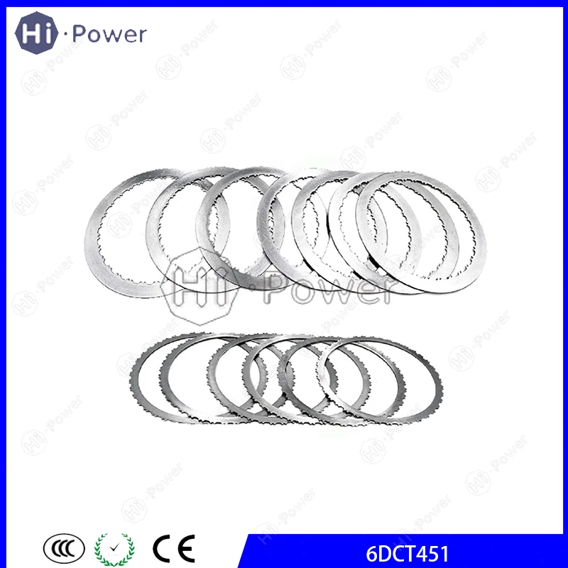 

Стальная пластина 6DCT451, диски сцепления автоматической коробки передач для Ford Volvo Great Wall, комплект дисков коробки передач автомобиля 6DCT150 7DCT300
