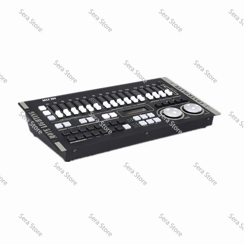 DMX512 Stage Lighting Console, 384 Channel Dimming Controller for Wedding Party Beam Par Moving Head Light