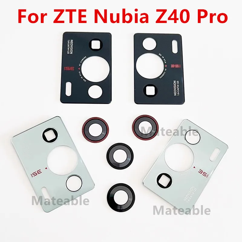 

Z40Pro For ZTE Nubia Z40 Pro Camera Lens Glass Repair Rear Housing Replace Repair Parts NX701J