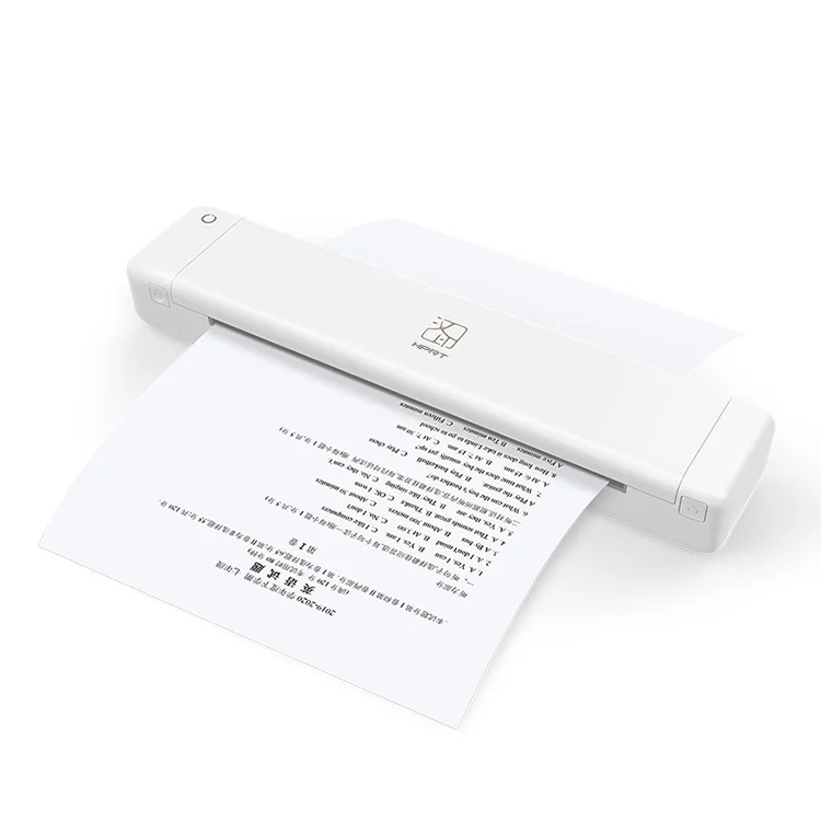 Home Small Portable Inkjet Thermal Printers for Office Wireless A4 Paper Printing