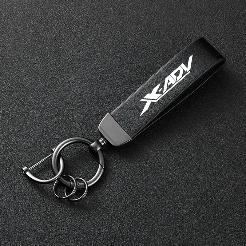 For HONDA XADV 750 X-ADV 750 2017-2025 Accessories Motorcycle Color Changing Leather Trendy Brand Keychain
