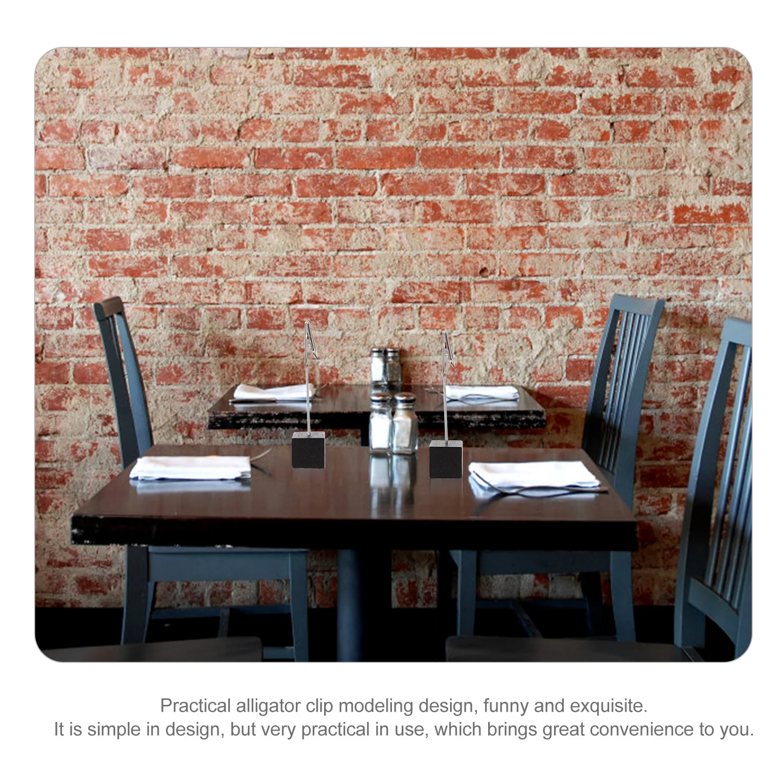 

6Pcs Alligator Clip Desktop Retro Memo Holders Photo Note Clamps Creative Office Supplies Retro Memo Clips Desktop Note Clamps