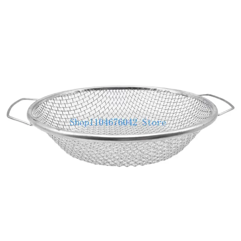 652F Soil And Stone Sifter Gardening Sand Soil Compost Sifter with Double Handle For Various Gardening Tasks