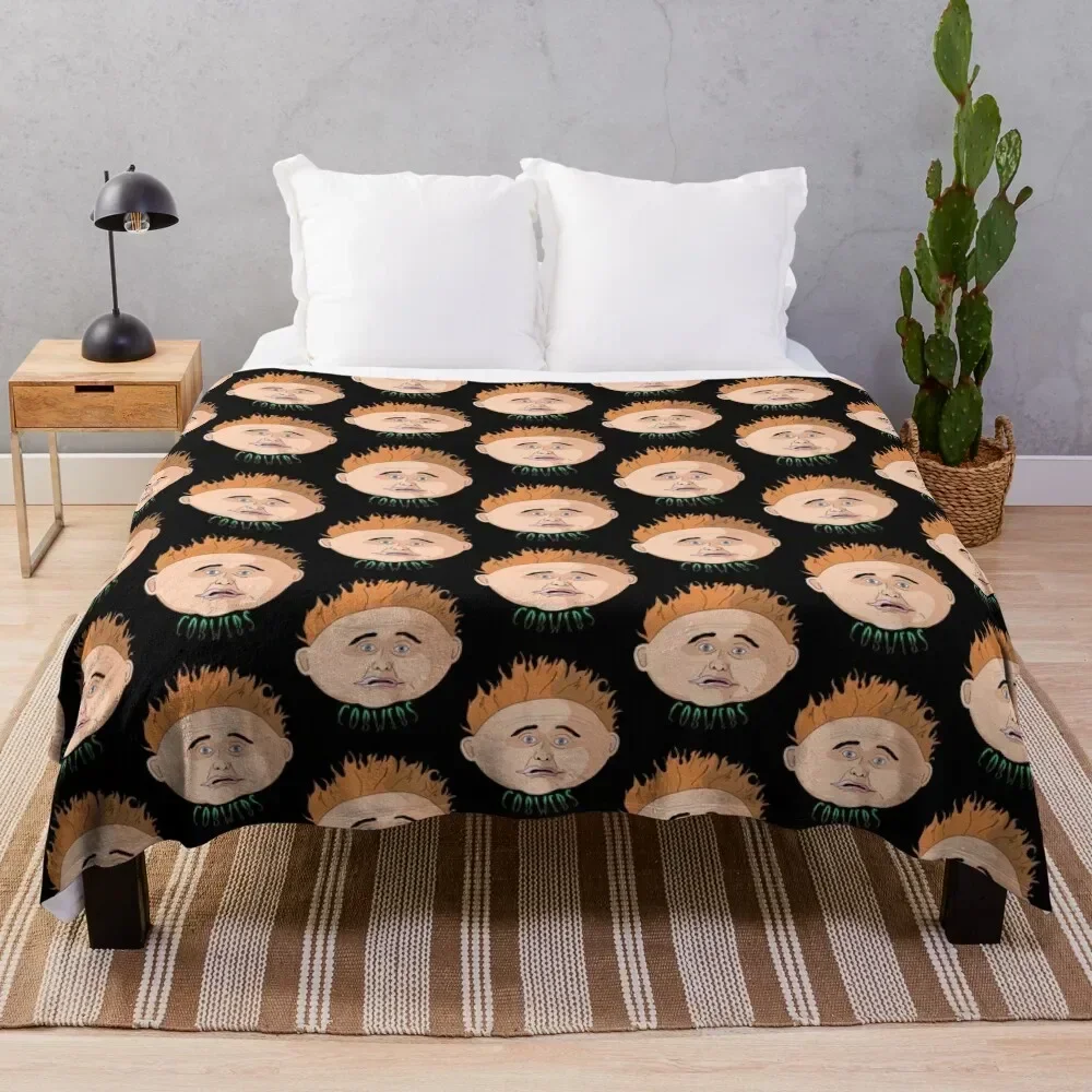 

Drop Dead Fred Throw Blanket Camping Picnic Quilt halloween Blankets