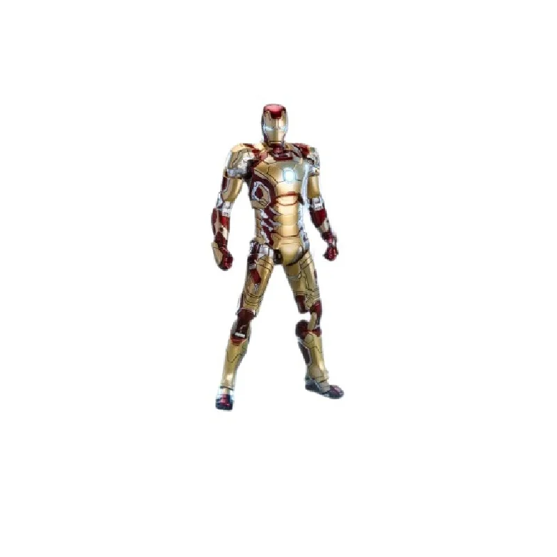 Zhongdong Marvel Iron Man MK31 7 Inch Articulated Action Figure Collectible Model With Display Stand Desktop Decoration Gift - view 6
