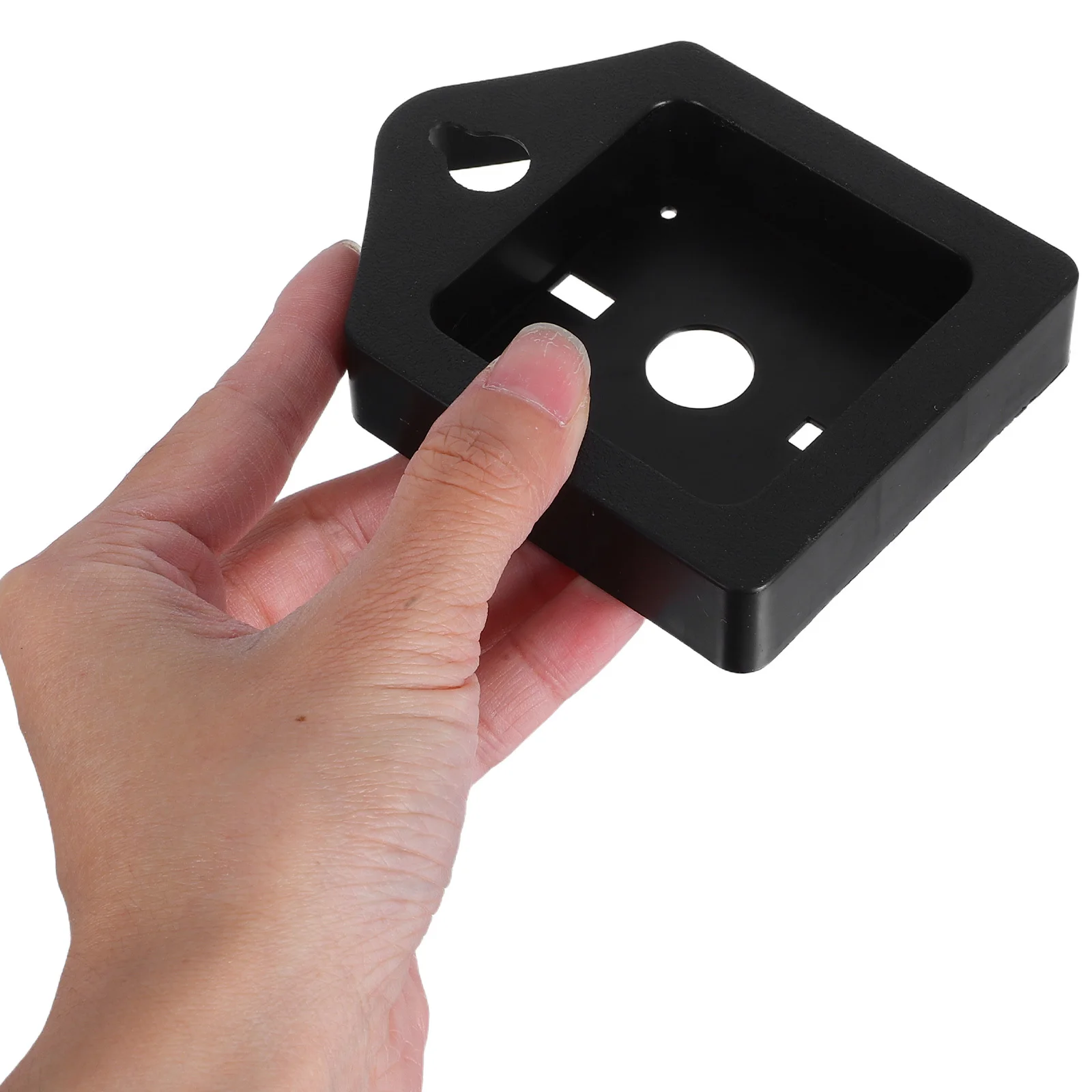 

12Pcs Quartz Clock Back Covers Plastic Replacement Case for DIY Wall Clock Mechanism Repair Home Office Accessories