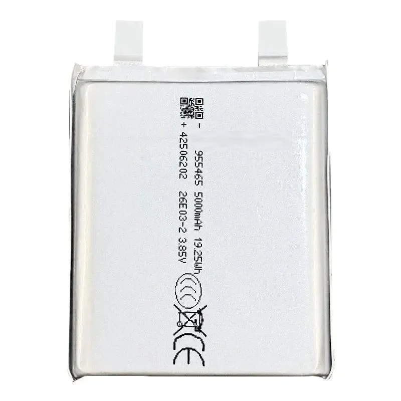 [New] for Semi-solid Lithium Battery 955465 3.85V 5000mAh Polymer Soft Pack Solid State Safe Replacement Battery