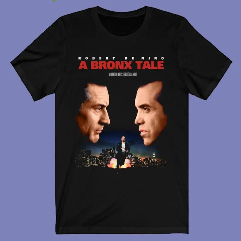 

Мужская черная футболка Robert Deniro A Bronx Tale Movie, размер S-3XL