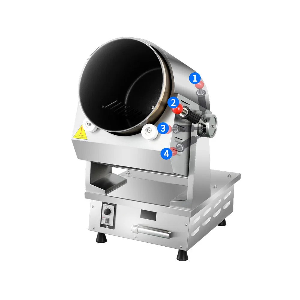 Robot Cook Machine Full Automatic Non Stick Pan Cooking Machine Automatic Fried Rice Wok Machine Motor New Product