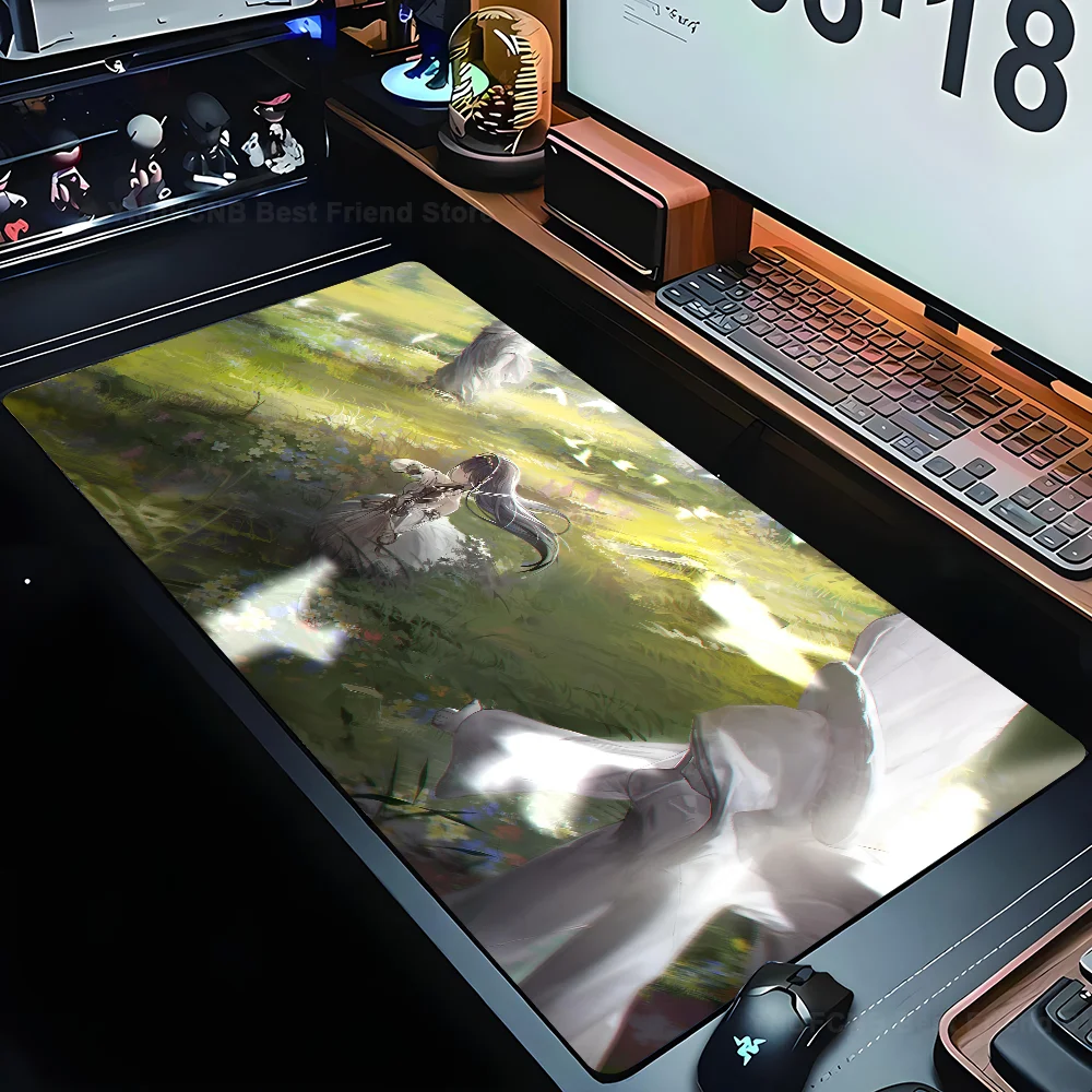

Punishing Gray Raven Anime Girls Mousepad Mouse Mat Desk Mat With Pad gaming accessories Prime Gaming XXL Keyboard Pad