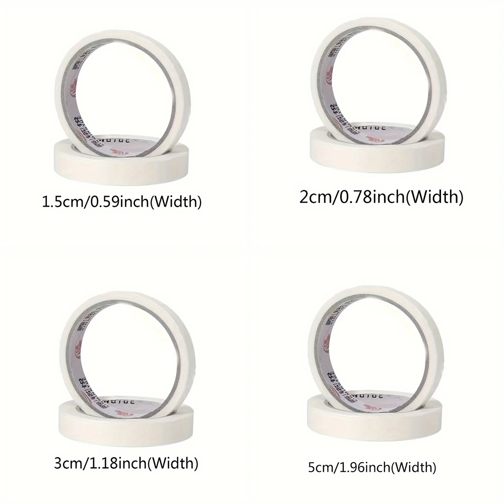 1pc Daimond painting mosaic Masking Tape White Side Tape Adhesive Crepe Paper for Oil Painting Sketch Drawing Supplies