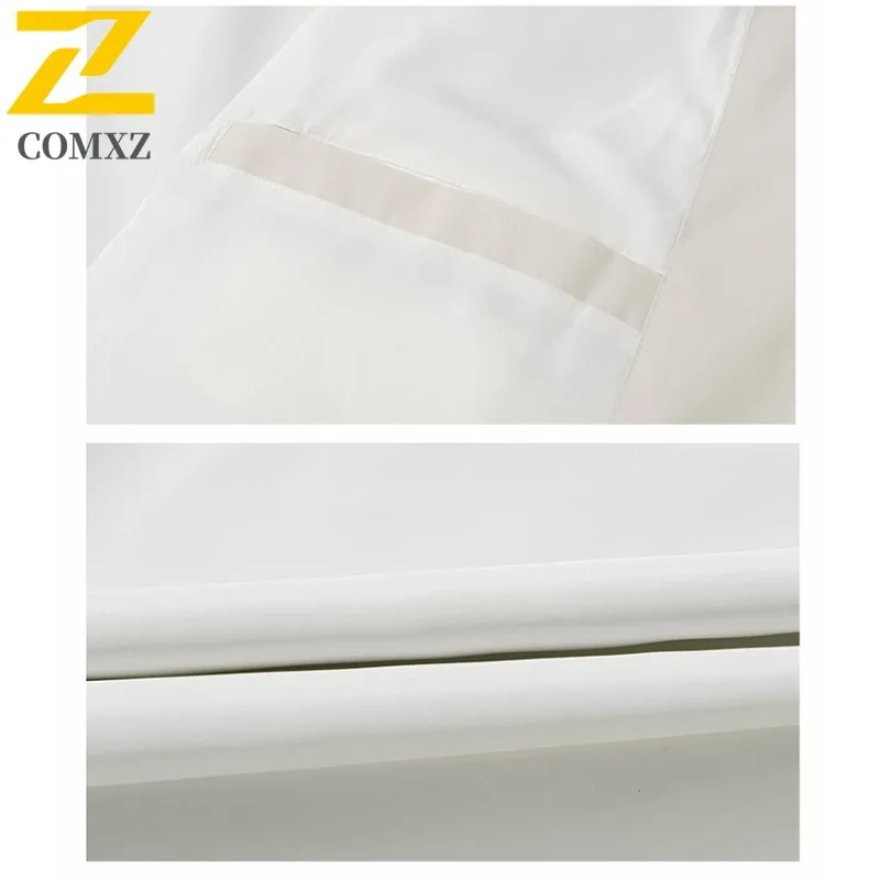 سترات COMXZ للرجال رياضية متعددة الاستخدامات للسفر والتخييم فضفاضة قابلة للتنفس والمشي لمسافات طويلة ملابس خارجية مقاومة للرياح والمشي وركوب الدراجات