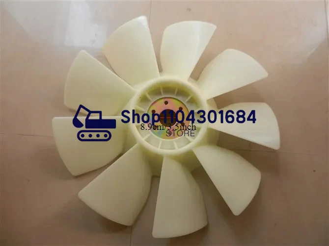 Fan Blade Komatsu PC60/120/200-6-7 -8 Cummi 6D102 QSB6.7 Fan Blade 6 Holes 9 Blades