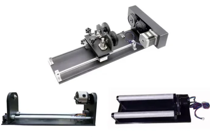 Máquina rotativa de grabado y corte láser CO2