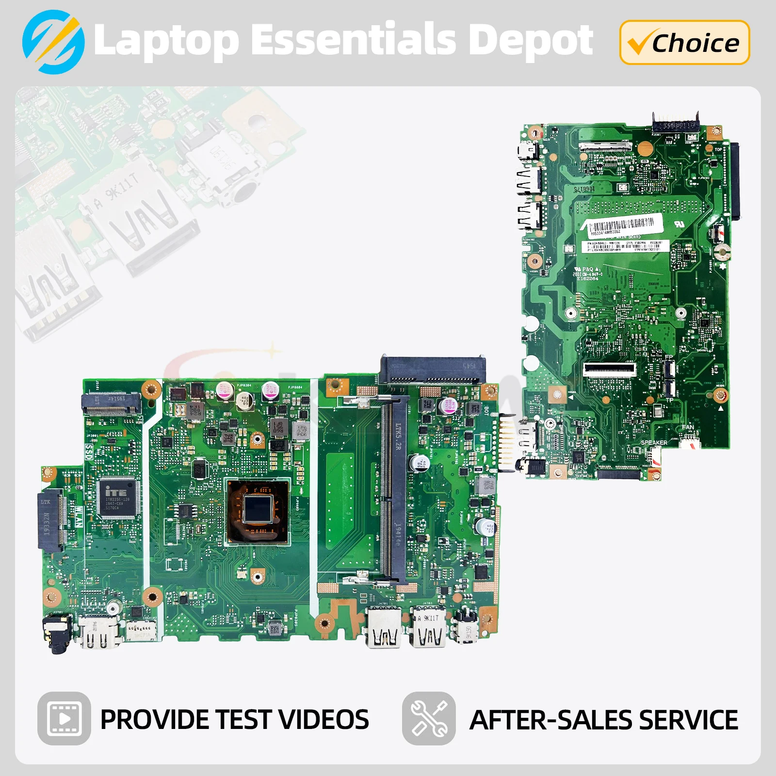 Placa base para ordenador portátil X507MA para ASUS X507MA X507M X507LA X507 F507 X507L con Pentium N5000 N4000 i3 i5-5th prueba de 100%