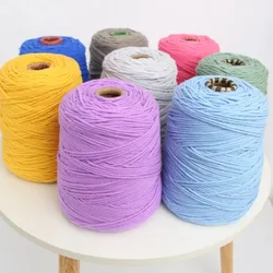 400g tafting silah silindir iplik 8 ipliklerini süt sevgilisi pamuk tafting tabancası özel yün toptan DIY el dokuması halı iplik toplu