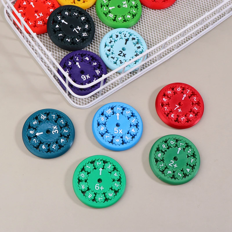 Matemáticas Fidget Spinners escritorio matemáticas yema del dedo adición resta multiplicación División juegos de matemáticas operaciones juegos inteligentes