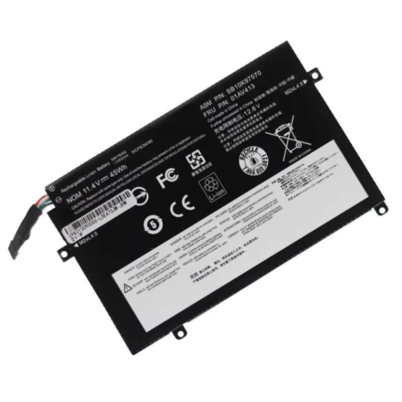 Laptop Battery For Lenovo ThinkPad E470 E470C E475 01AV411 01AV412 01AV413 SB10K97568 SB10K97569 SB10K97570