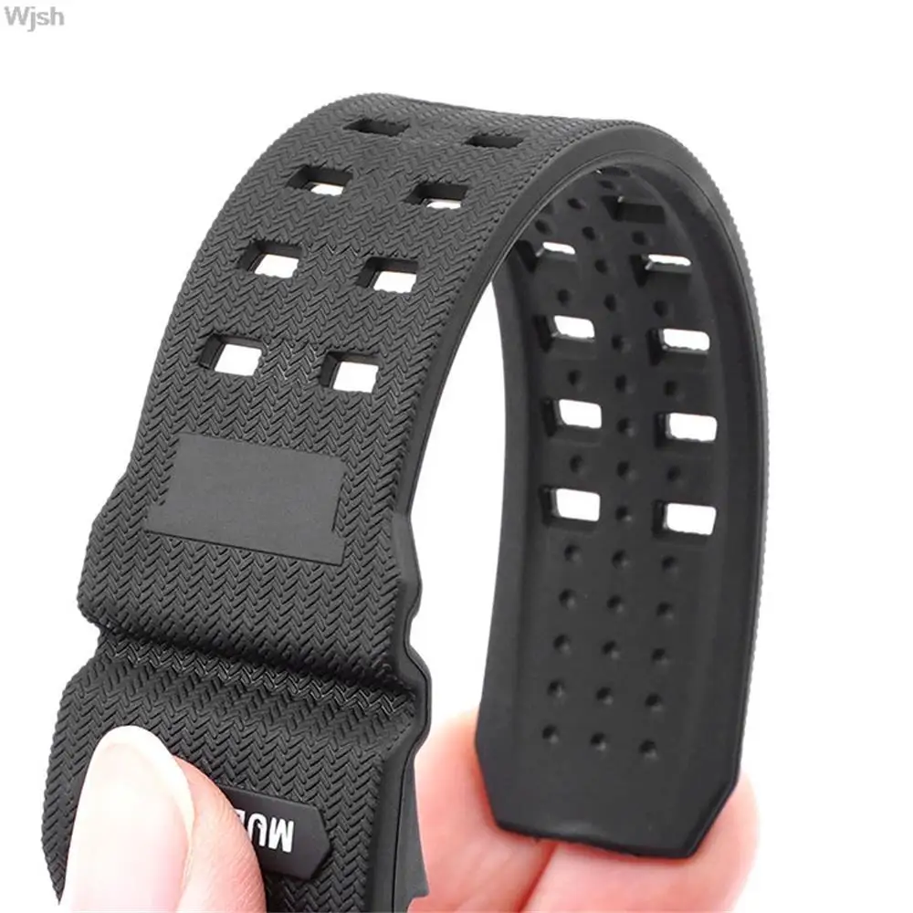 男性用のカカシオ樹脂ブレスレット,防水,交換用,ツール付きの黒の時計アクセサリー,スポーツ,GWG-1000GB