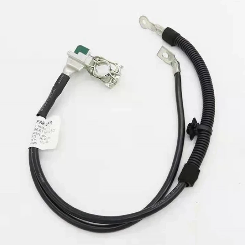 1 Piece Automobile Battery Negative Cable Black ABS For Peugeot 307 308 408 Citroen C4 5638SC 9661191580