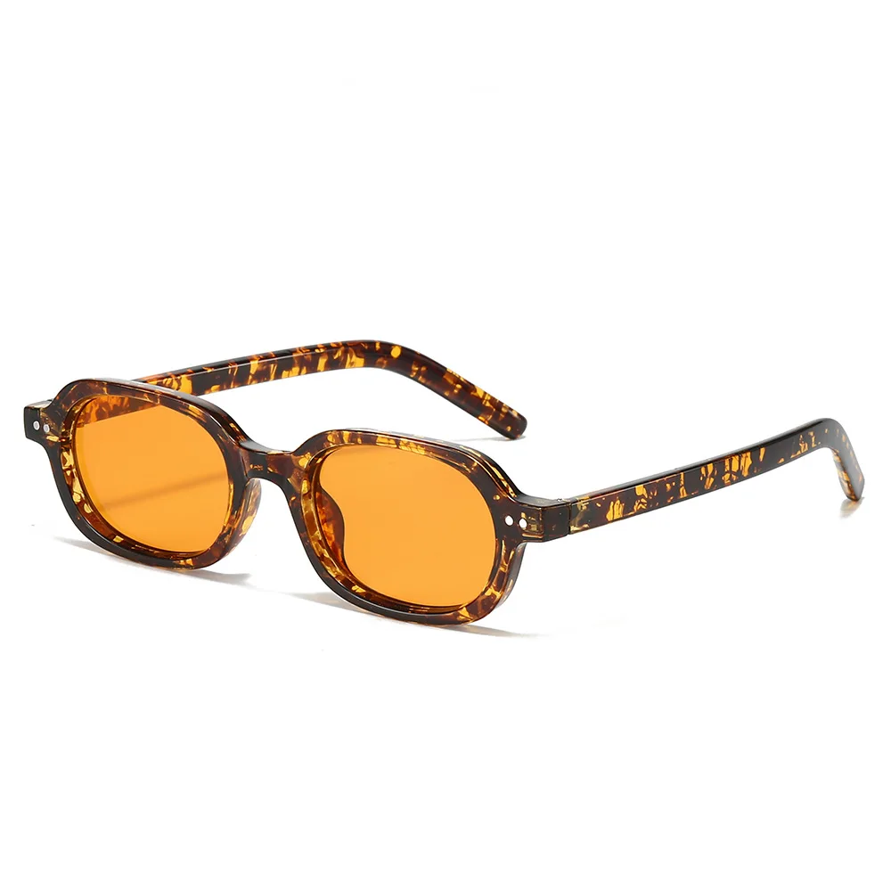 Unisex Retro Oval Frame Eyewear Fresh Color Tint Colorful Sun Glasses for Men And Women image 3