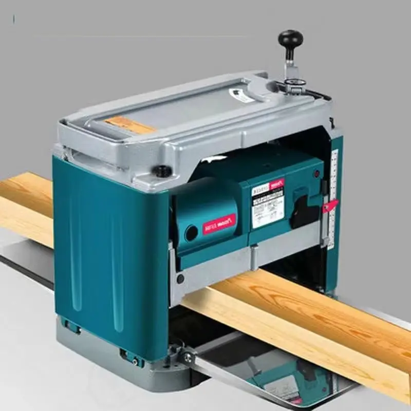 12 Inch Desktop Wood Planer High Power Multi-function Woodworking Smoothing Tool for Household Single-sided