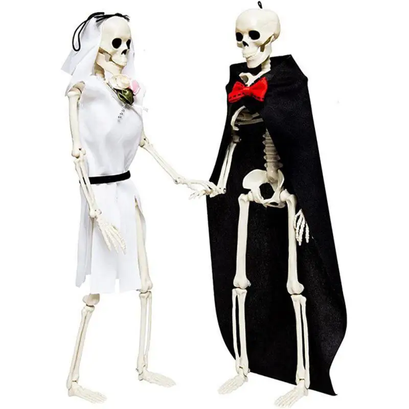 The Party Entertainment Skull Skeleton Durable Household Halloween Safety Toy Practical Ornaments Props Simple Portable Fashion