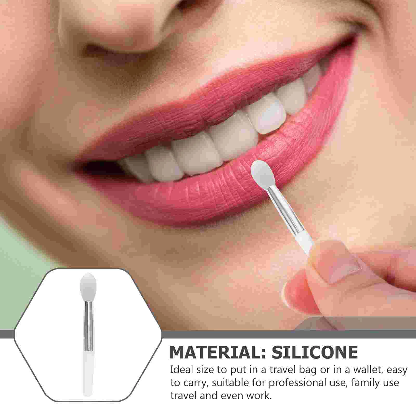 12 個リップマスクシリコンブラシセット正確な口紅アプリケーター旅行プロフェッショナル家庭用メイクアップギフト