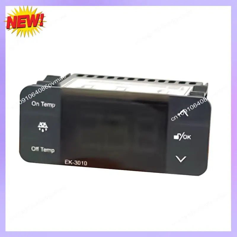 

Регулятор температуры T24C, термостат, черный датчик EK-3010, 220 В, с зондом для холодильного хранения, морозильной камеры