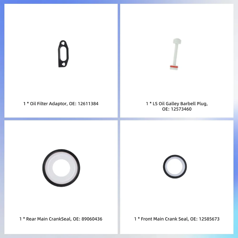 Kit de junta da cabeça do cilindro para GM CADILLAC CHEVROLET GMC AVANTIAC SAAB BUICK HUMMER ISUZU 4.8 5.3 5.7 6.0 6.2 L T 00-13 12622033