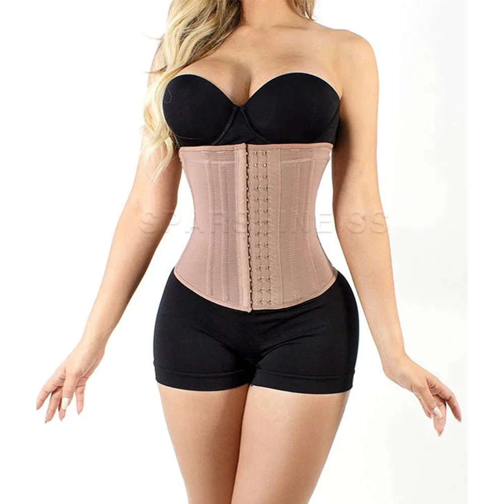 

Fajas Bones Corset Belly Shaper Tank Top Belts For Women Slimming Remove Belly Female Modeling Strap Body Shaper