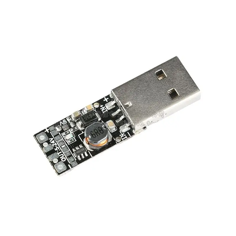 USB Power Module 5V Liter 12/9V Boost Stabilized Voltage 9W Mobile Supply for Electronics