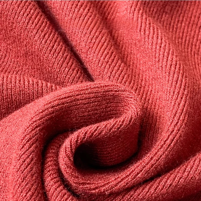 2025 جديد سليم كم طويل قاعدة المرأة البلوز محبوك بلون الياقة المدورة سترة تنوعا الخريف الشتاء الدافئة القمم #6