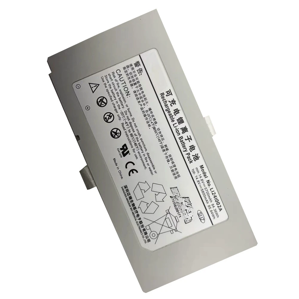 14.8V Replacement Battery Campatible For Mindray M8 M9 TE7 SV300 SV350 Ultrasound Machine Battery 115-025022-00 LI24I002A